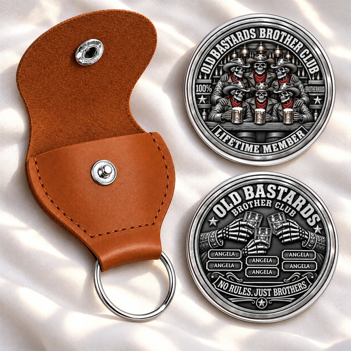 Old Bastards Brother Club  Pocket Hug