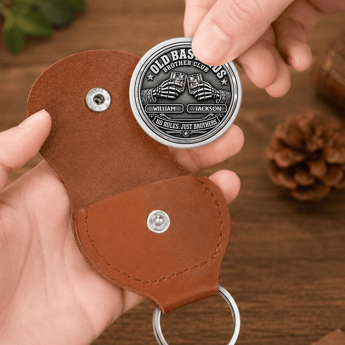 Old Bastards Brother Club  Pocket Hug