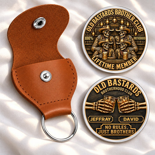 Brotherhood Never Goes Out Style - Personalized 3D Printing Pocket Hug