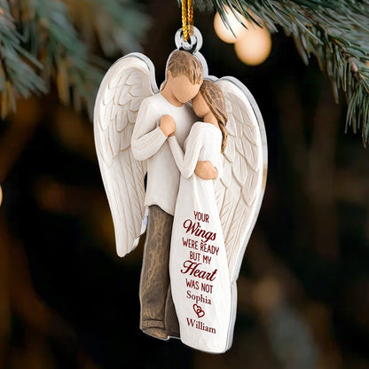 Forever In My Heart Personalized Acrylic ornament