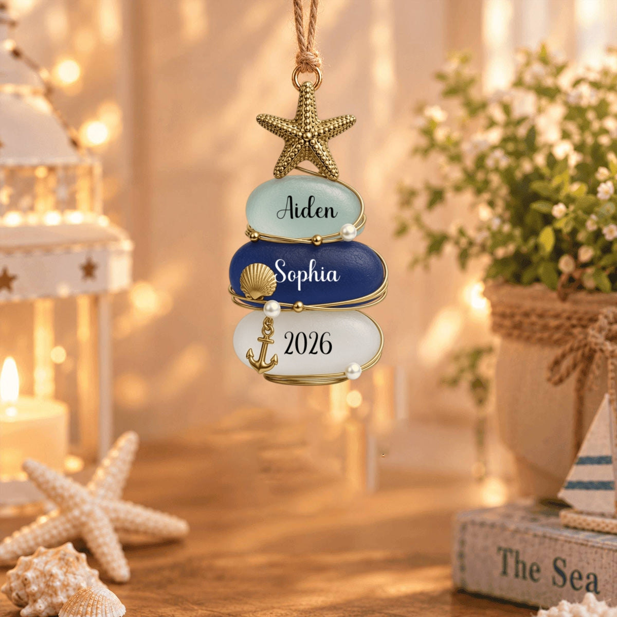 Custom Sea Tree 2026 Acrylic Ornament